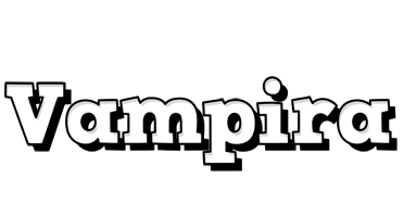 Vampira snowing logo