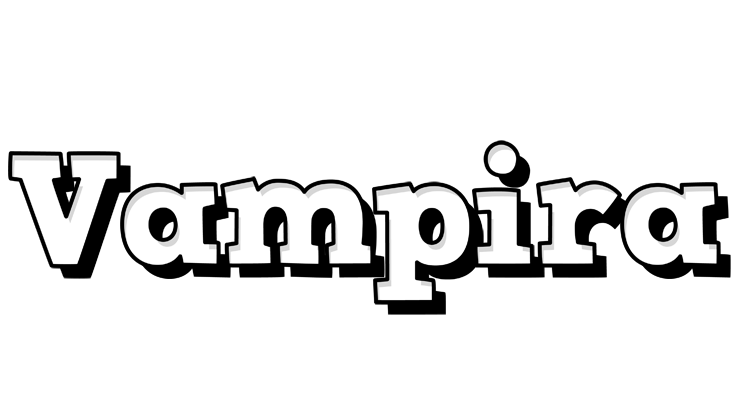 Vampira snowing logo