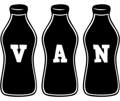 Van bottle logo