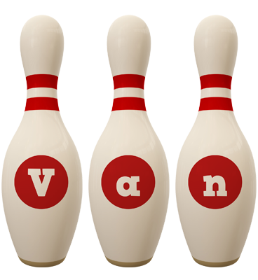 Van bowling-pin logo