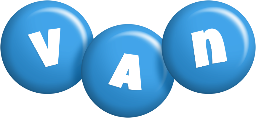 Van candy-blue logo