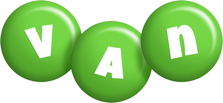 Van candy-green logo
