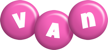 Van candy-pink logo