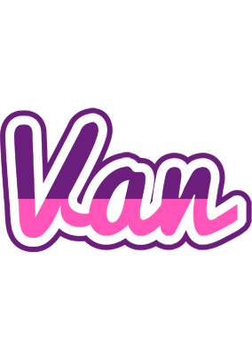 Van cheerful logo