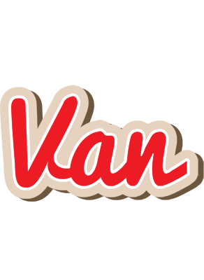 Van chocolate logo