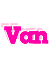 Van dancing logo