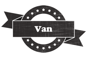 Van grunge logo