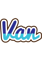 Van raining logo