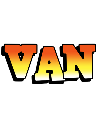 Van sunset logo