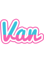 Van woman logo