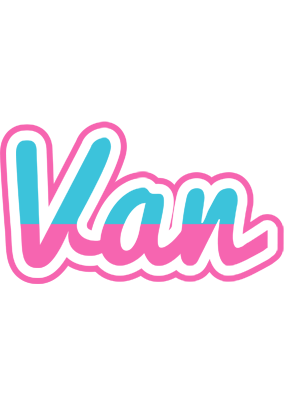 Van woman logo
