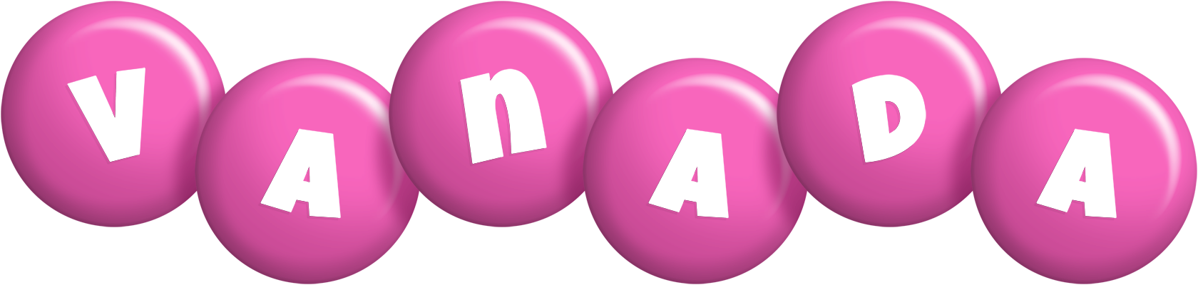 Vanada candy-pink logo