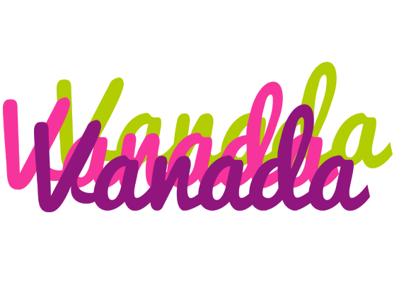 Vanada flowers logo