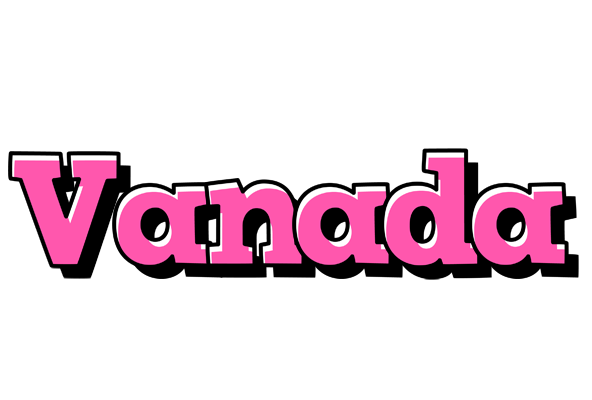 Vanada girlish logo