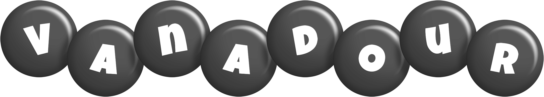 Vanadour candy-black logo