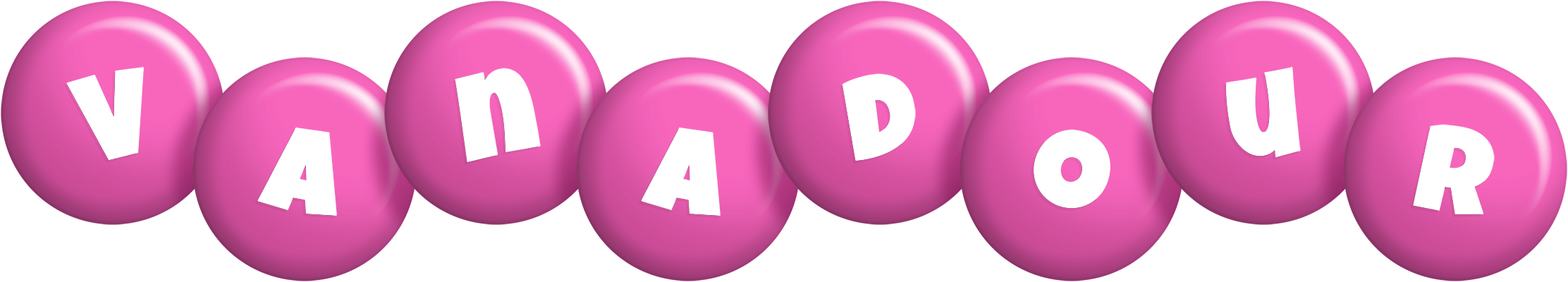 Vanadour candy-pink logo
