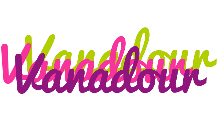 Vanadour flowers logo
