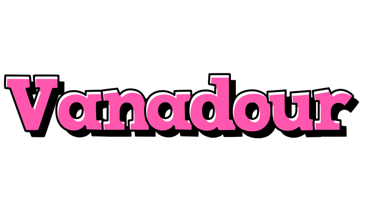 Vanadour girlish logo