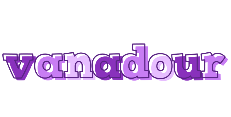 Vanadour sensual logo