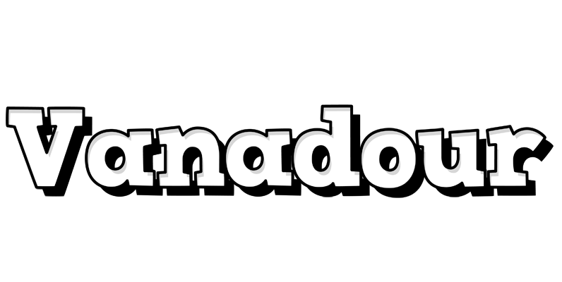 Vanadour snowing logo