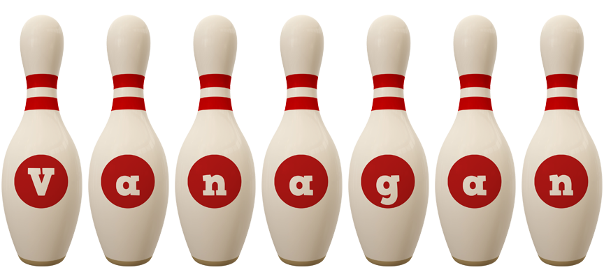 Vanagan bowling-pin logo