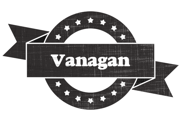 Vanagan grunge logo