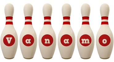 Vanamo bowling-pin logo