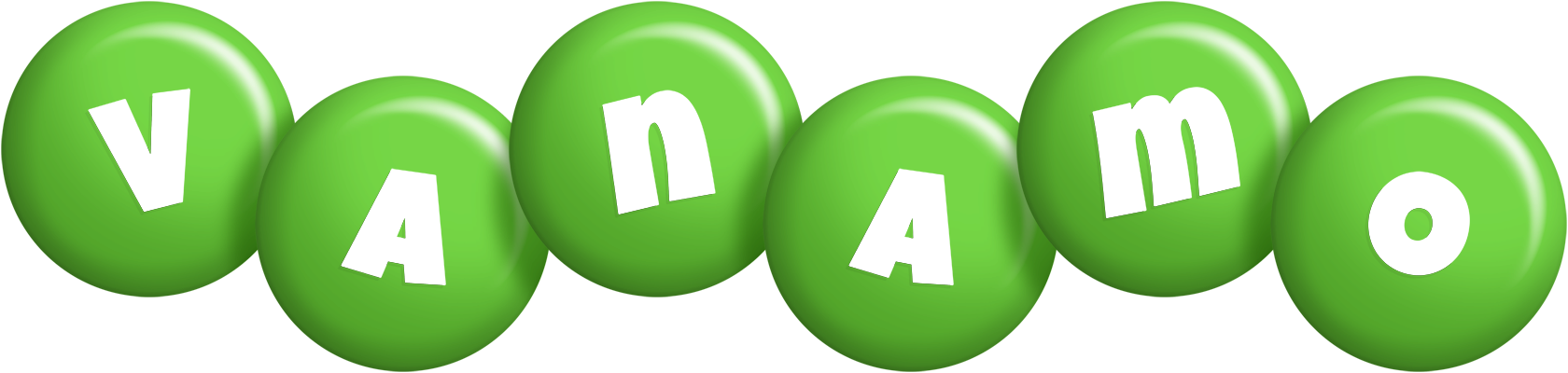 Vanamo candy-green logo