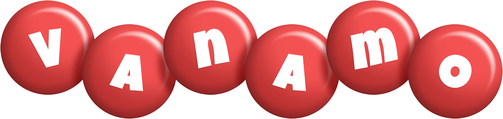 Vanamo candy-red logo