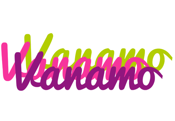 Vanamo flowers logo