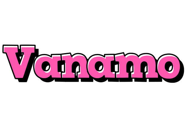 Vanamo girlish logo