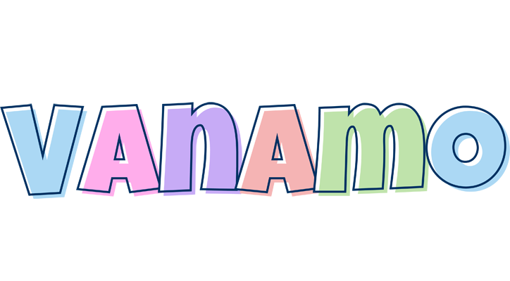Vanamo pastel logo