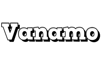 Vanamo snowing logo