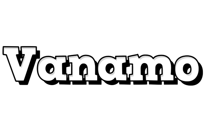 Vanamo snowing logo