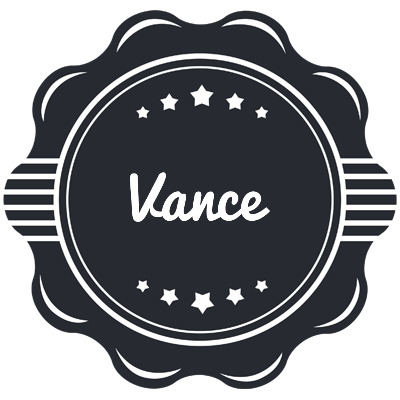 Vance badge logo