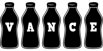 Vance bottle logo