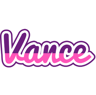 Vance cheerful logo
