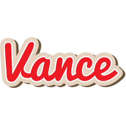 Vance chocolate logo