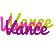 Vance flowers logo