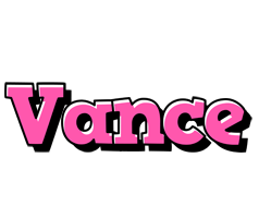 Vance girlish logo