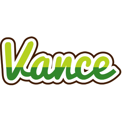 Vance golfing logo
