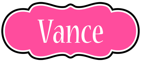 Vance invitation logo