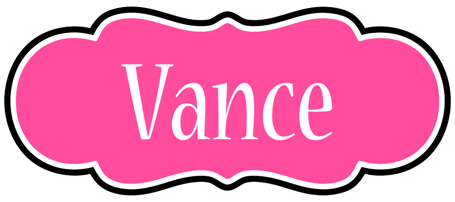 Vance invitation logo