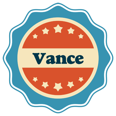Vance labels logo