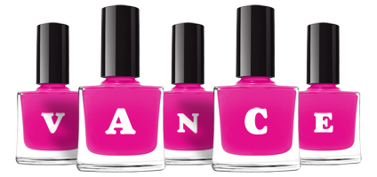 Vance nails logo