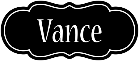 Vance welcome logo