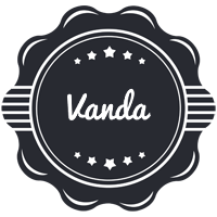 Vanda badge logo