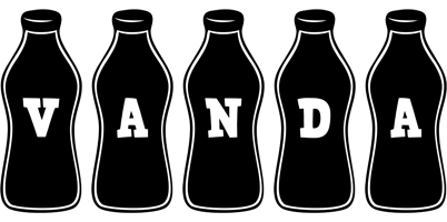 Vanda bottle logo