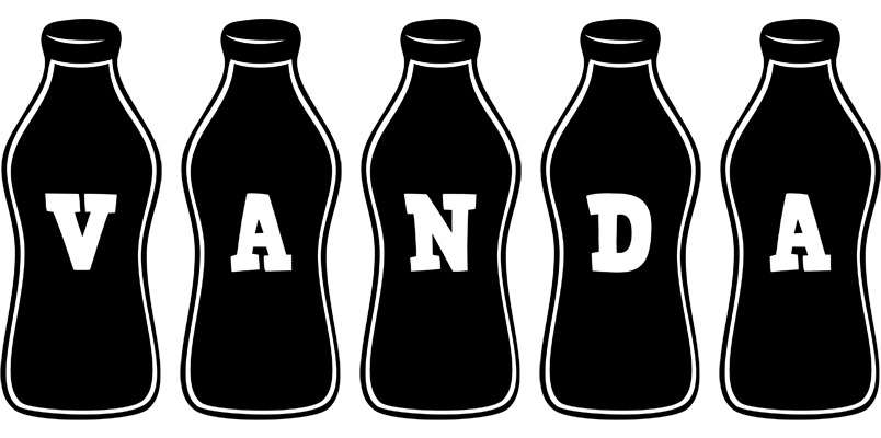 Vanda bottle logo