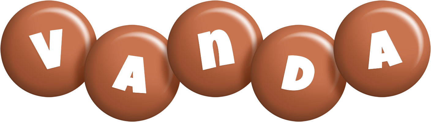 Vanda candy-brown logo